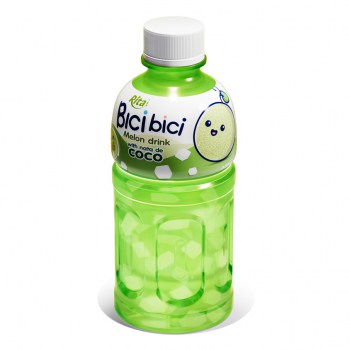 Bici Bici Melon Drink with Nata de Coco 320ml
